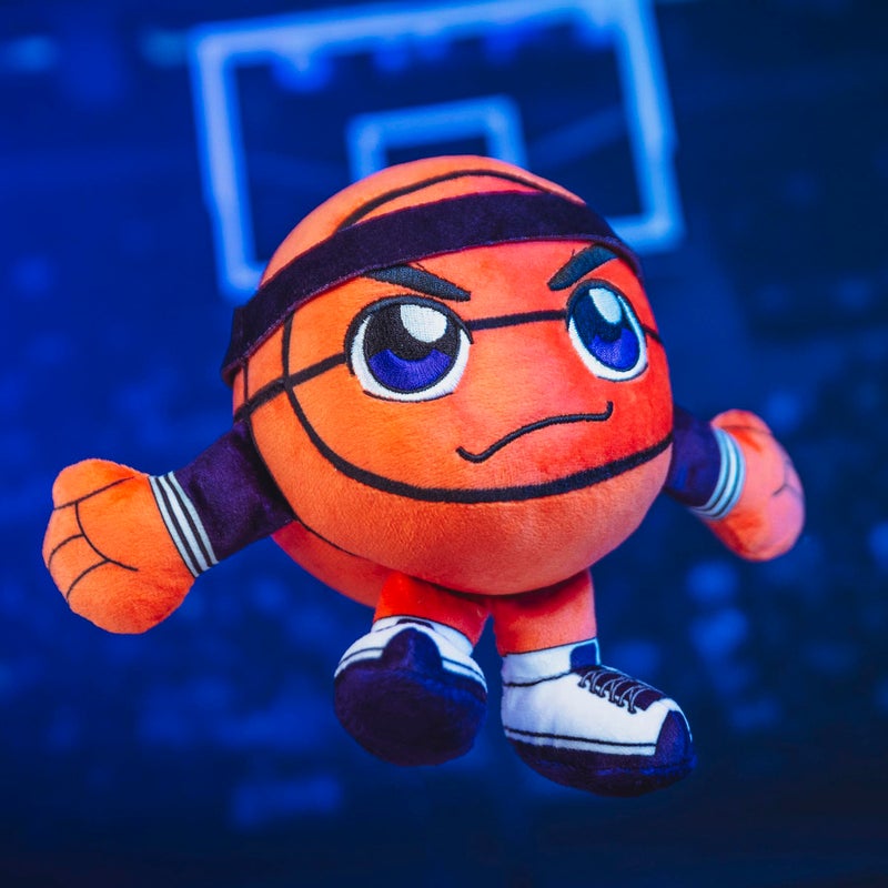 Bleacher Creatures Kansas State Wildcats 8"" Kuricha Basketball Sitting Plush - Soft Chibi Inspired Plush - Image 4